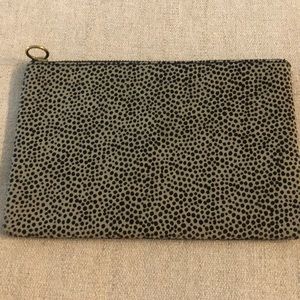 Madewell Leather Pouch Clutch